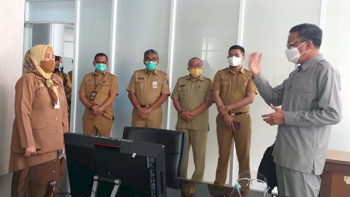 Sidak Disdik Sulsel, NA Puji Ruang Bidang SMK