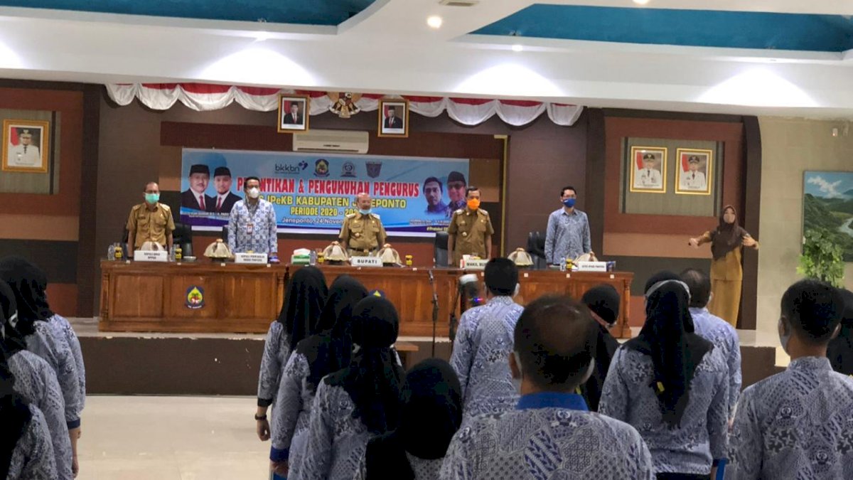 Bupati dan Wabup Jeneponto Hadiri Pelantikan Dewan Pengurus IPEKB