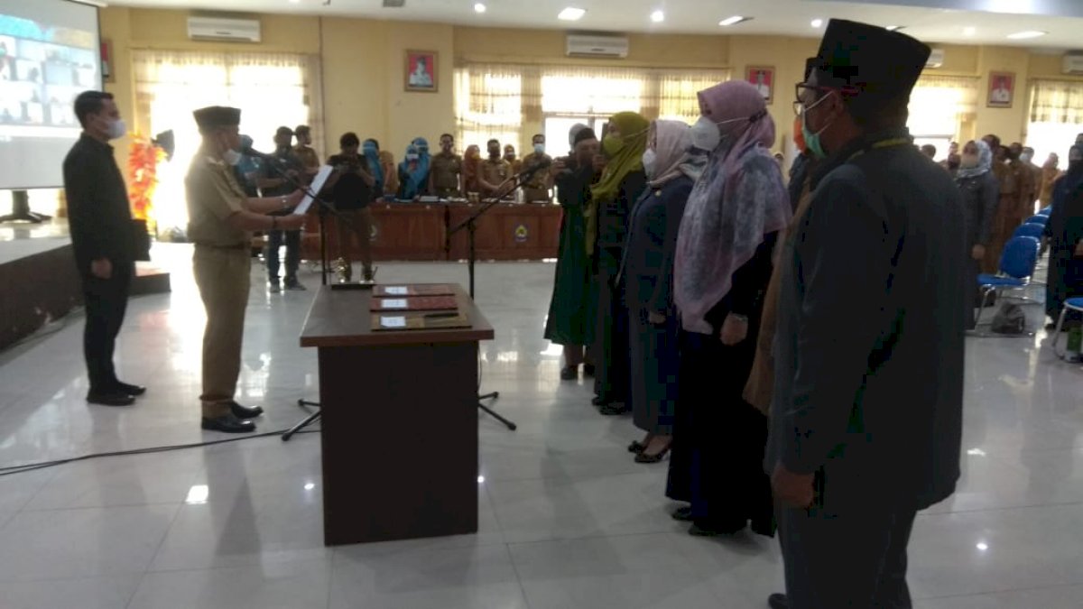 Bupati Jeneponto Mutasi 262 Pejabat