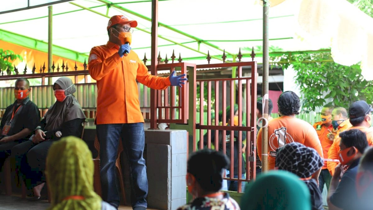 Warga Paccerakkang Janjikan Kemenangan Danny-Fatma