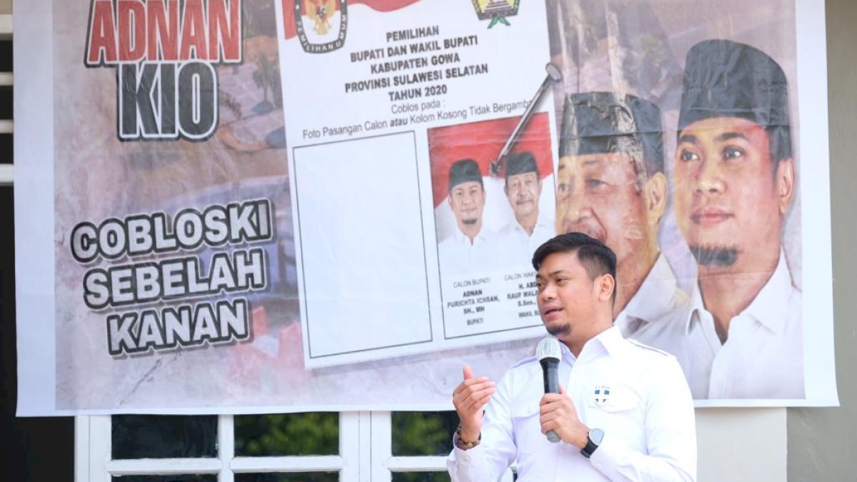 Adnan-Kio Ingatkan Pemilih Tetap ke TPS, Coblos yang Bergambar
