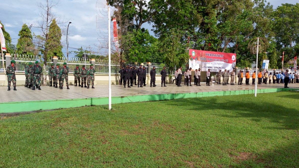 Wali Kota Parepare Jadi Irup Upacara Hari Pahlawan