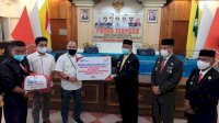 Pemkot Parepare Terima Bantuan 400 Paket Sembako dari PT. Telkom