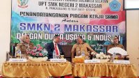 Nilai &lsquo;Kawin Massal&rsquo; Terbesar, Prof Jufri Apresiasi Kinerja Kepala SMKN 2 Makassar