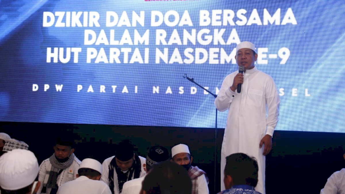 Gelar Dzikir dan Doa Bersama di HUT 9 NasDem, RMS: Semoga Bermanfaat untuk Semua