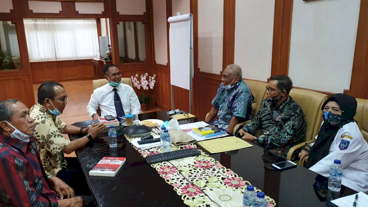 Kadisdik Sulsel Bersama Dewan Pendidikan Bahas Berbagai Masalah Pendidikan
