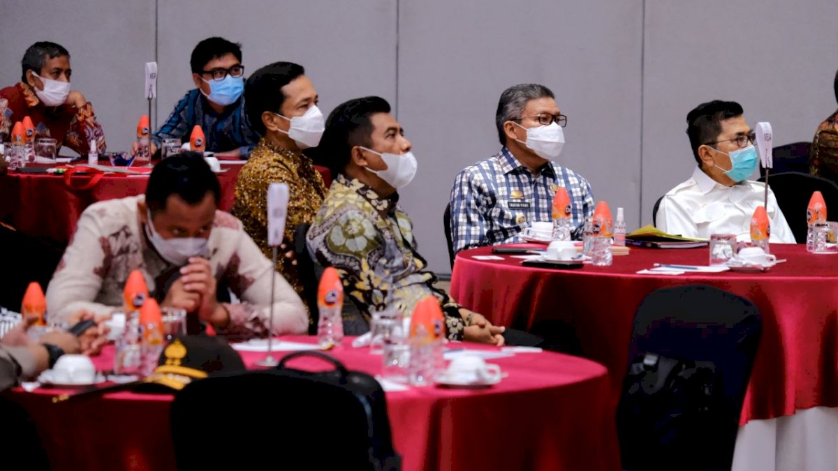 Ikuti Rakorwasda Sulsel, TP: Pimpinan Harus Jauh Dari Prilaku Korupsi