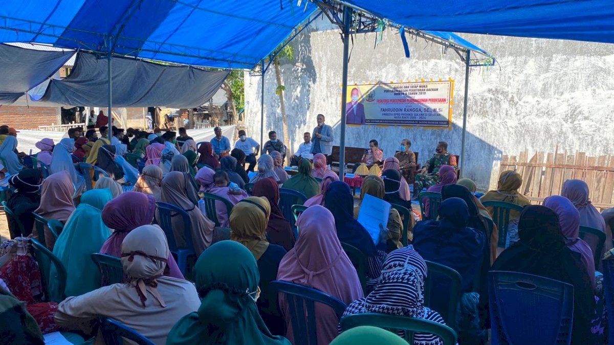 Rangga Sosper Percepatan Pembangunan Perdesaan di Takalar