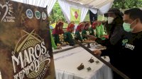 Disbudpar Maros Gelar Pameran Benda Purbakala di Kawasan Air Terjun Bantimurung