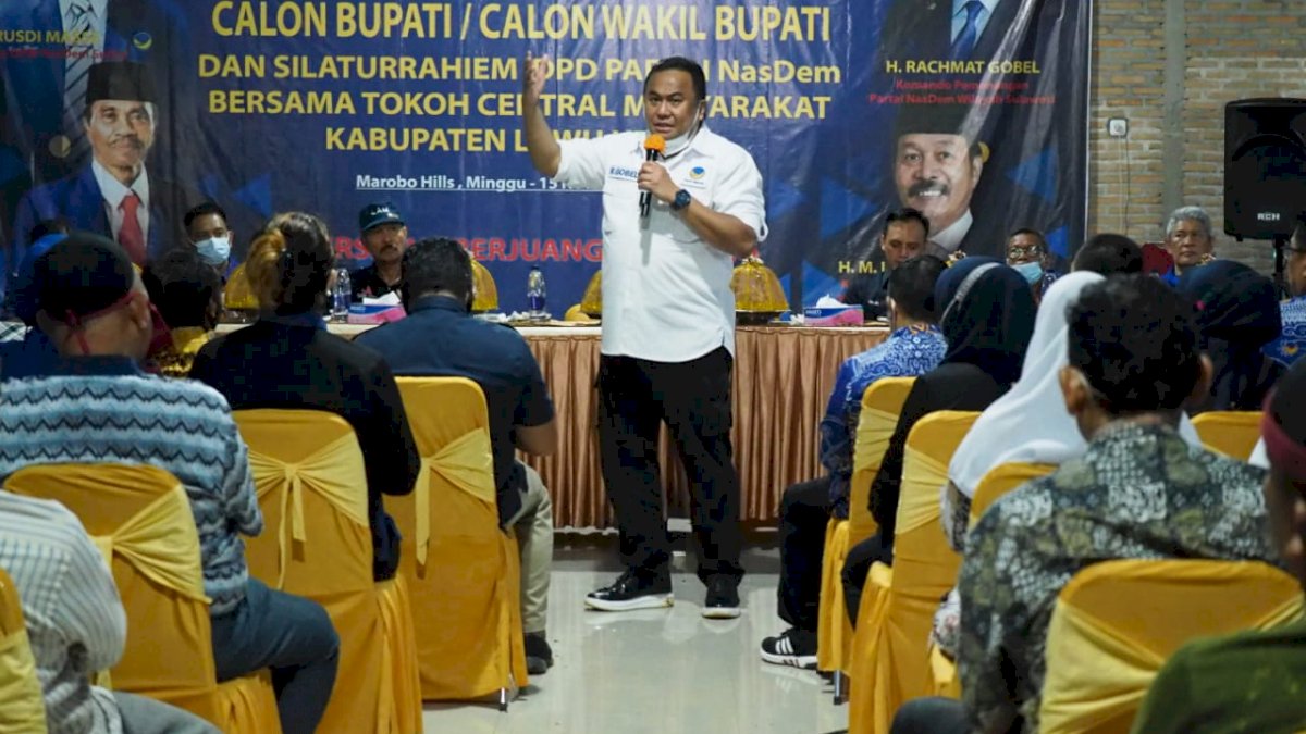 Rachmat Gobel Janji Kawal Pemerintahan Thahar-Rahmat