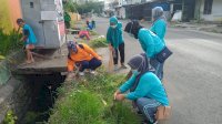 Kerja Bakti Terpadu, DLH Parepare Bersinergi Kelurahan Labukkang, RT-RW Hingga Posyandu