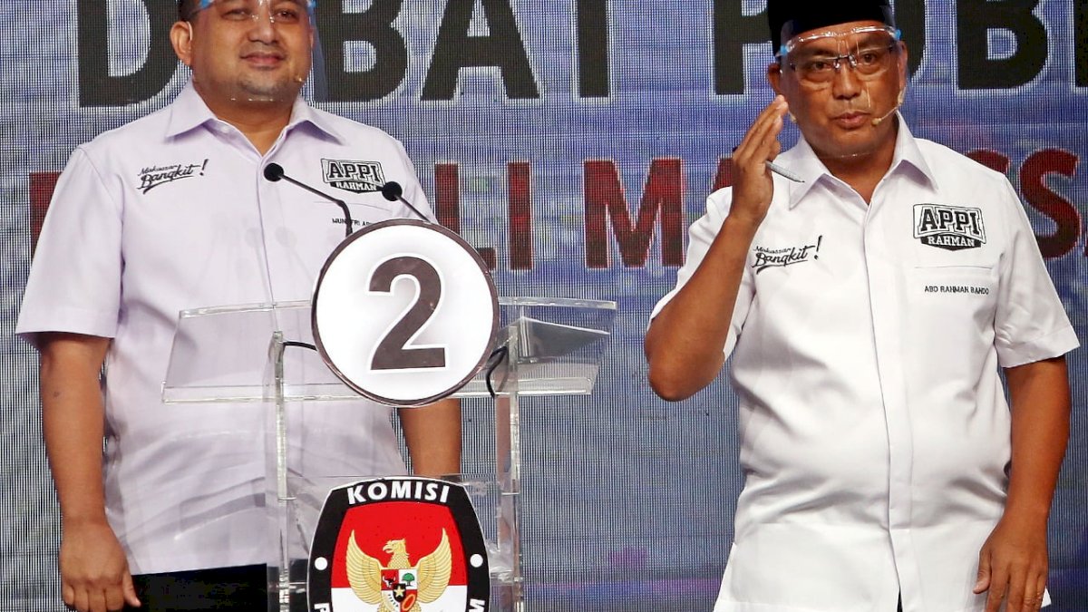 Tutup Debat Sesi Dua, Appi-Rahman Bakal Jadi Pohon Peneduh, Apa Maknanya?