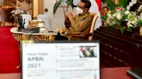 Gubernur Sulsel Terima DIPA dan TKDD Tahun 2021