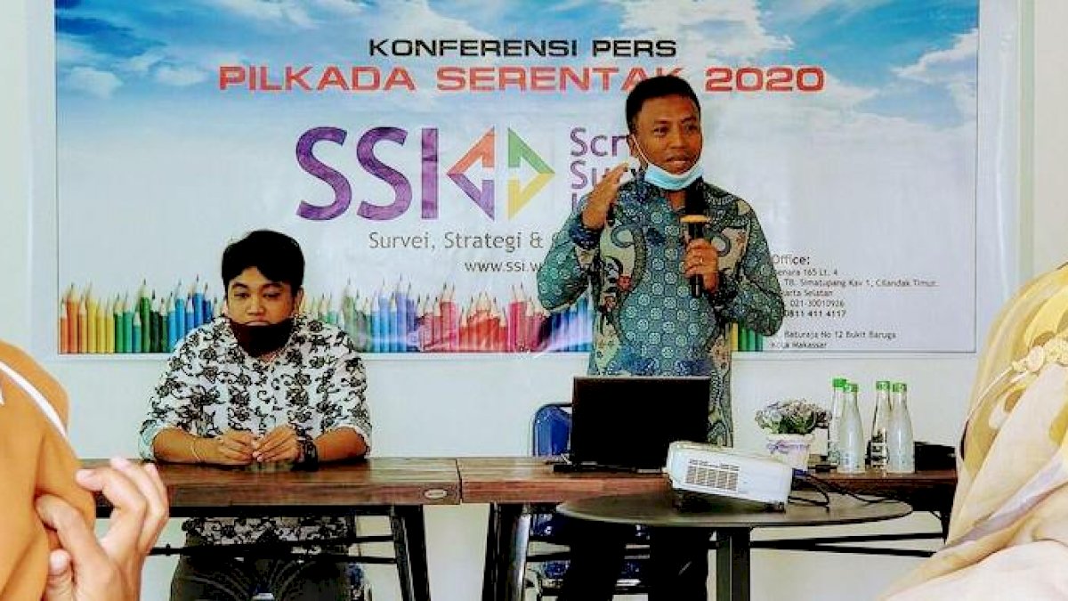 Chaidir Syam-Suhartina Bohari Posisi Teratas di Lembaga Survei SSI