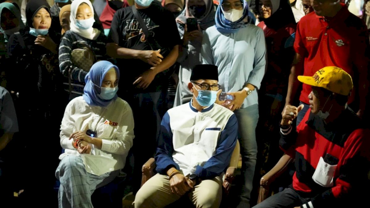 Di Hadapan Anir-Lutfi, Bupati Ajak Sandiaga Uno Berinvestasi di Pangkep