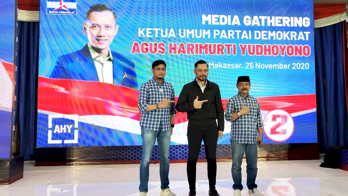 Konsolidasi Pilkada di Makassar, AHY ke Paslon: Kurangi Tidur, Rajin Sosialisasi
