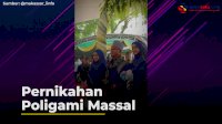 VIDEO: Viral, Pernikahan Poligami Massal