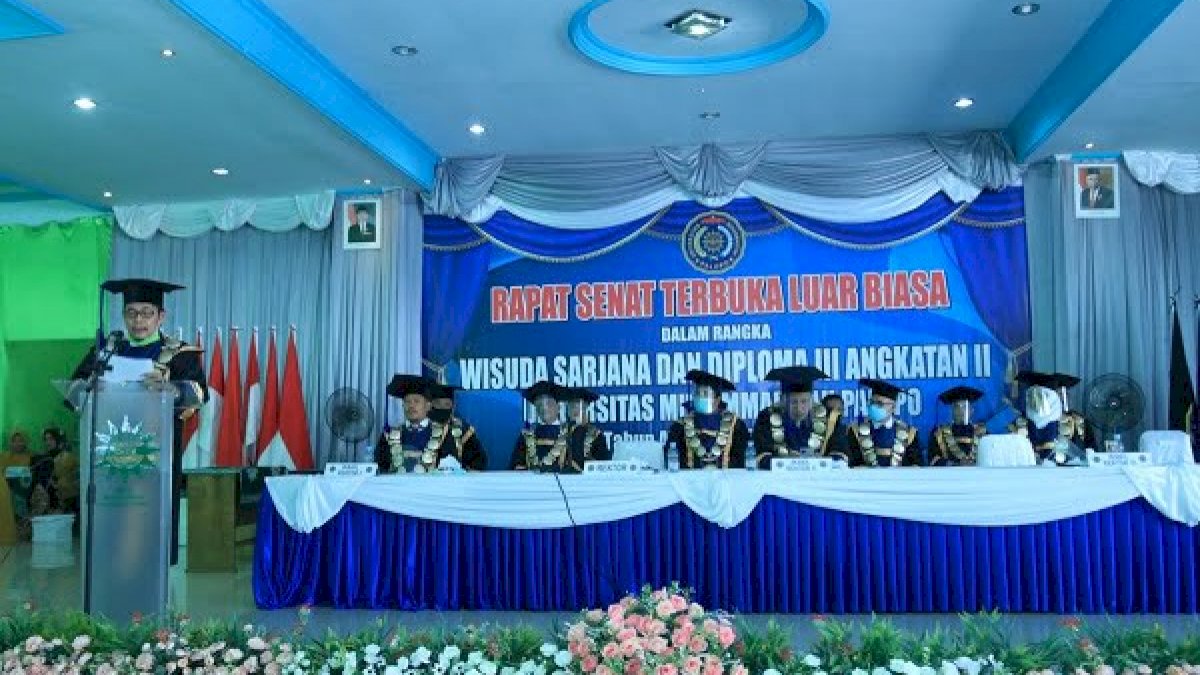 Unismuh Palopo Gelar Wisuda Luring, Terapkan Protkes Covid-19