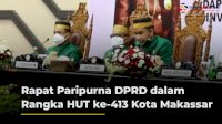 VIDEO: Rudianto Lallo Pimpin Rapat Paripurna DPRD dalam Rangka Peringatan HUT ke-413
