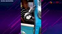 VIDEO: Viral, Sopir Bajaj Kepergok Mesum di Tepi Jalan