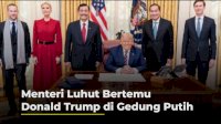 VIDEO: Menteri Luhut Bertemu Donald Trump di Gedung Putih