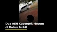 VIDEO: Dua ASN Kepergok Mesum di Dalam Mobil