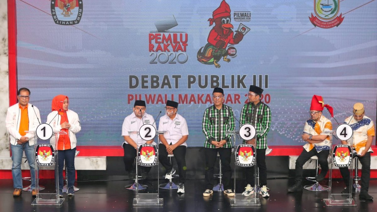 Dewasa Berpolitik, Danny-Fatma dan DILAN Saling Puji di Debat Pamungkas