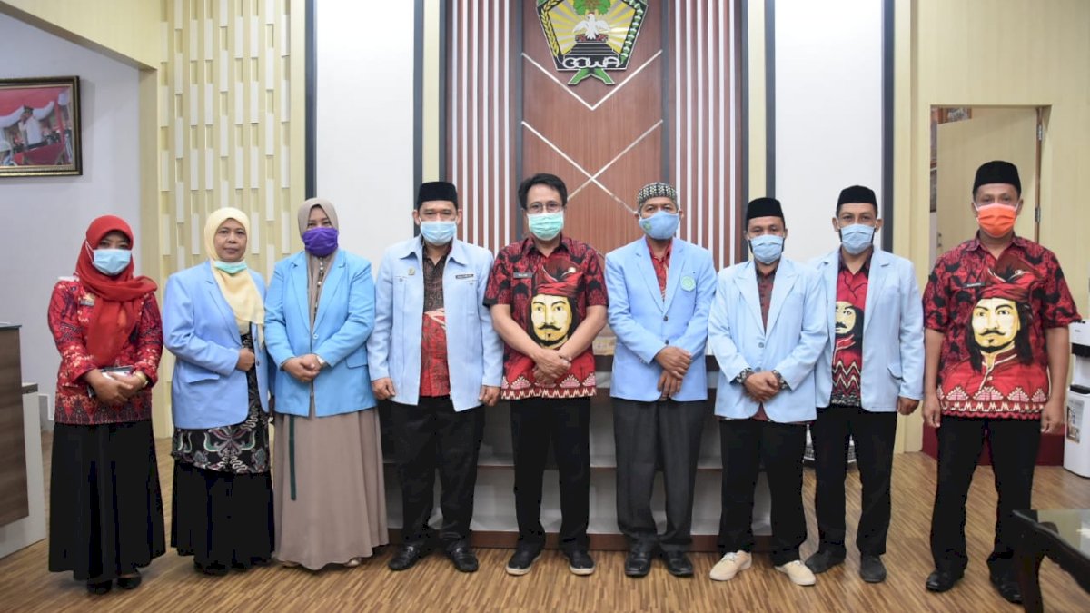 Aslam Beri Dukungan BKPRMI Gowa Ikut FASI Tingkat Sulsel
