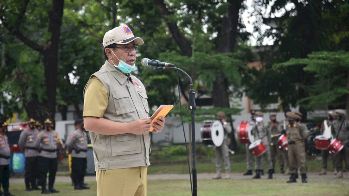 Pjs Bupati Gowa Pimpin Apel Operasi Penegakan Prokes