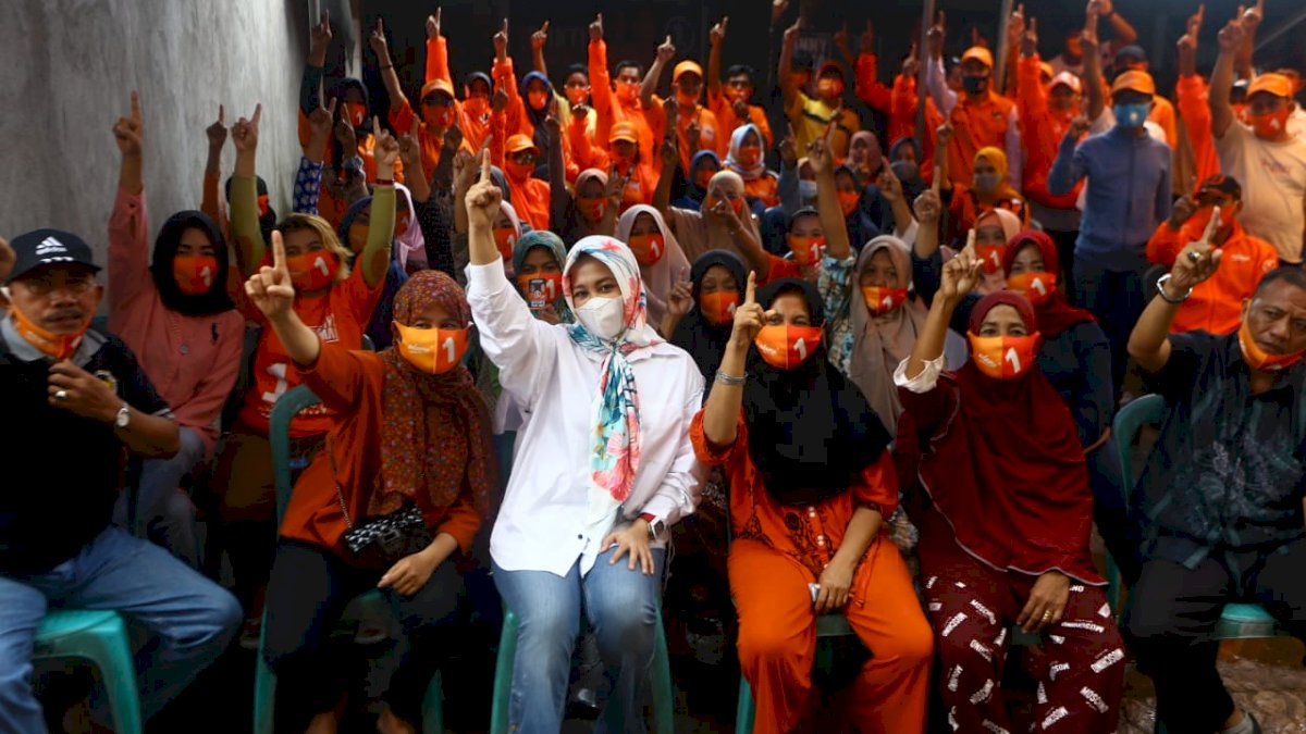 Ketua Asosiasi RT/RW se-Makassar Tegaskan Solid Dukung Danny-Fatma