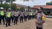 75 Orang Personel Polres Jeneponto BKO Pengamanan Pilkada Gowa