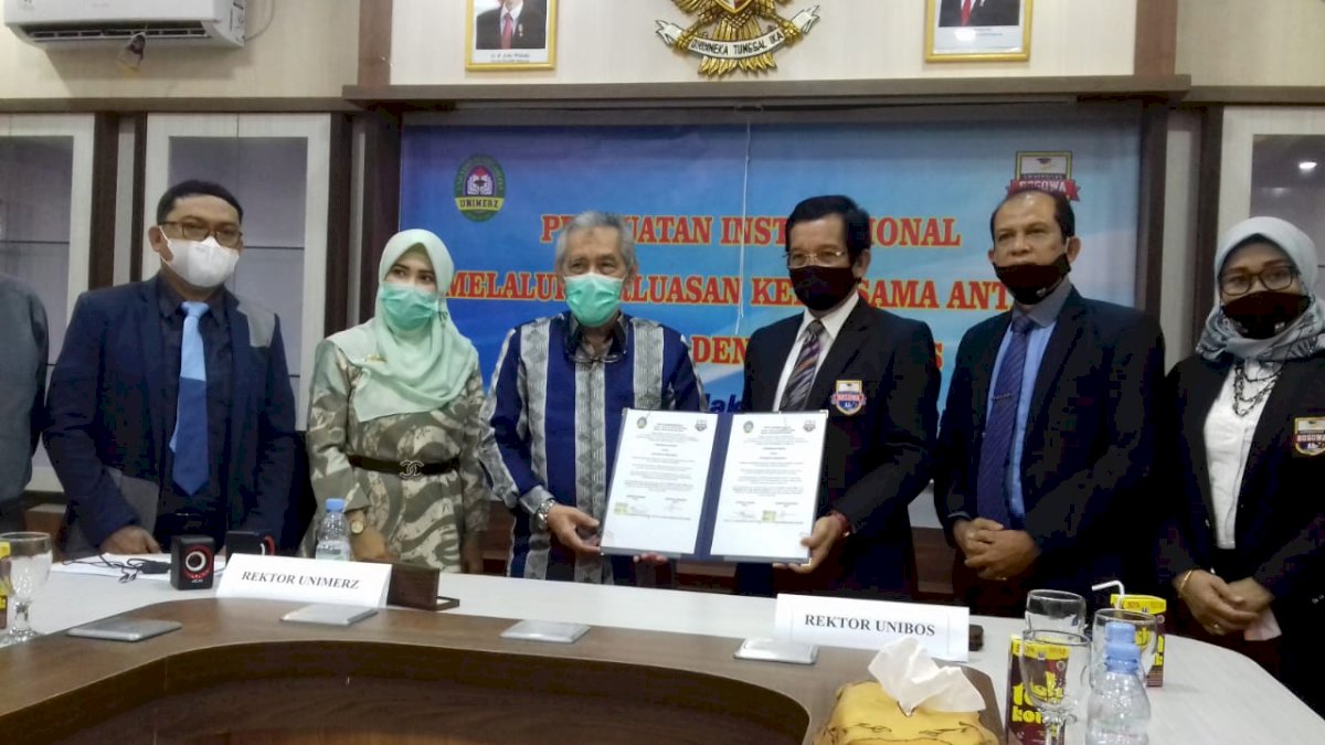 Unimerz-Unibos Berkolaborasi Tingkatan Mutu Pendidikan