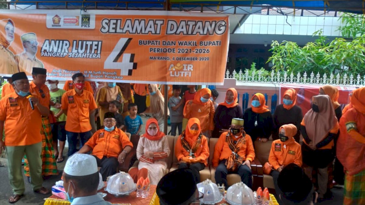 Pendukung Anir-Lutfi Tumpah Ruah di Kampanye Pamungkas