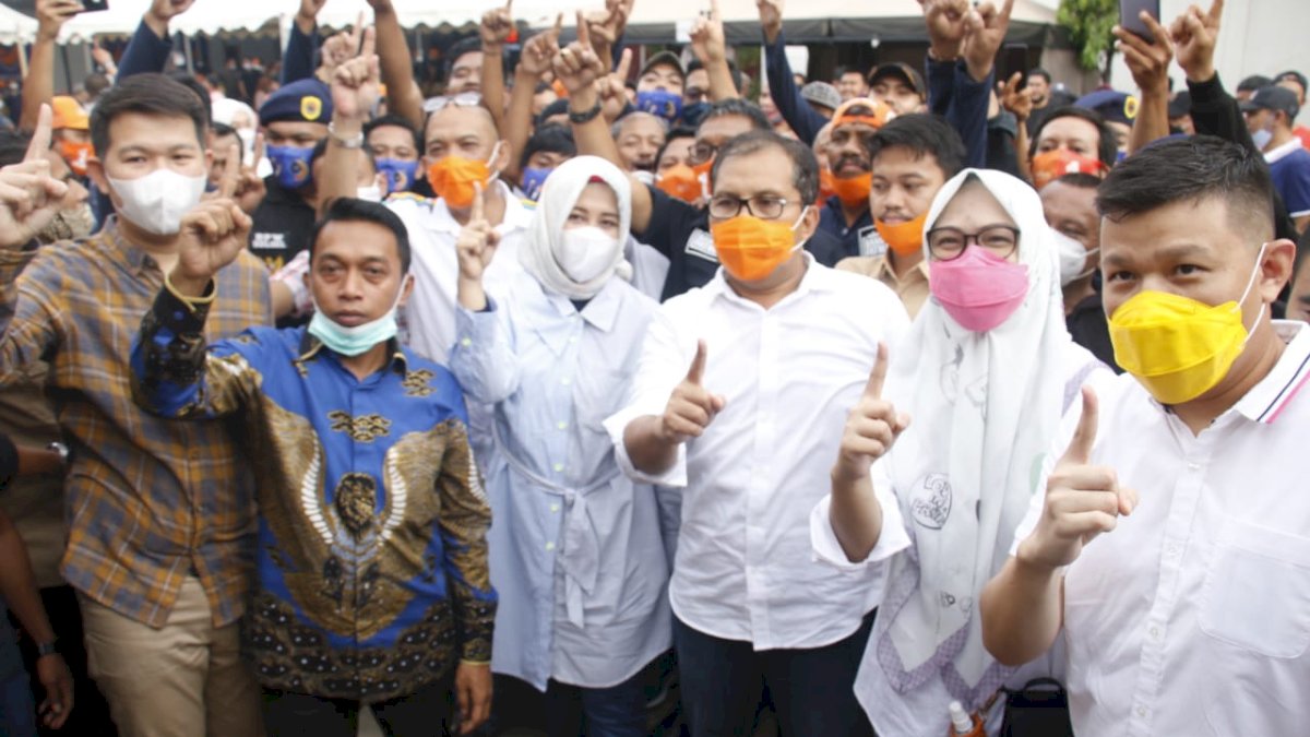 Menang Versi Hitung Cepat, Danny-Fatma “Rangkul” Appi-Rahman, Dilan dan Imun