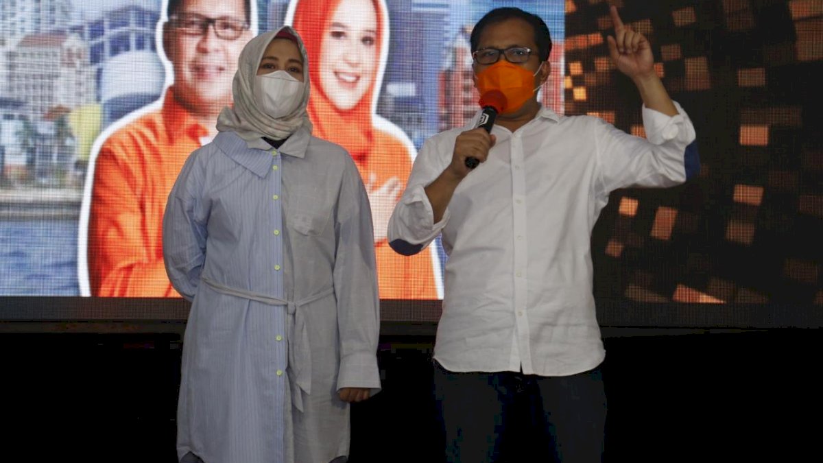 Hasil Hitung Cepat, Danny-Fatma Cetak Sejarah Baru di Pilkada Makassar