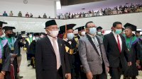 Bupati Jeneponto Jadi Tamu Kehormatan di Acara Wisuda Sarjana Pancasakti Makassar