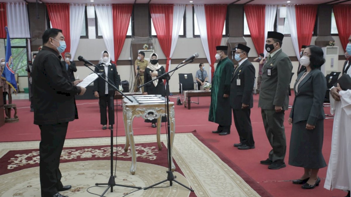 Dorong Akuntabilitas Kinerja ASN, Sekprov Abdul Hayat Lantik 70 Pejabat Fungsional