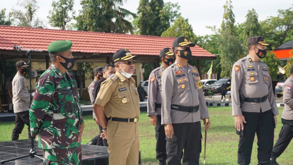 Hadir Apel Gelar Pasukan Operasi Lilin 2020, Ini Harapan Bupati Jeneponto