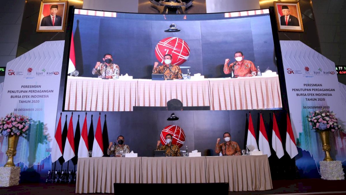Pandemi Covid-19 Tak Goyahkan Pasar Modal Indonesia Hingga Akhir Tahun 2020