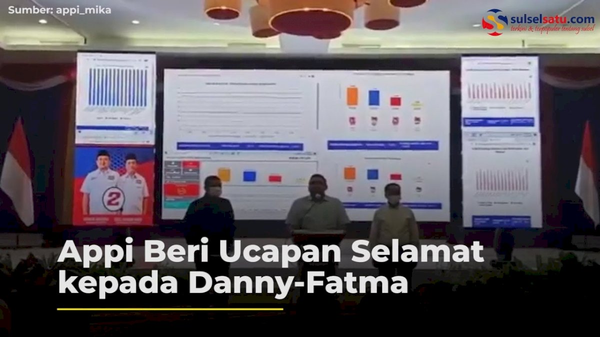 VIDEO: Appi Beri Ucapan Selamat kepada Danny-Fatma