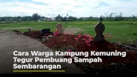 VIDEO: Cara Warga Kampung Kemuning Tegur Pembuang Sampah Sembarangan