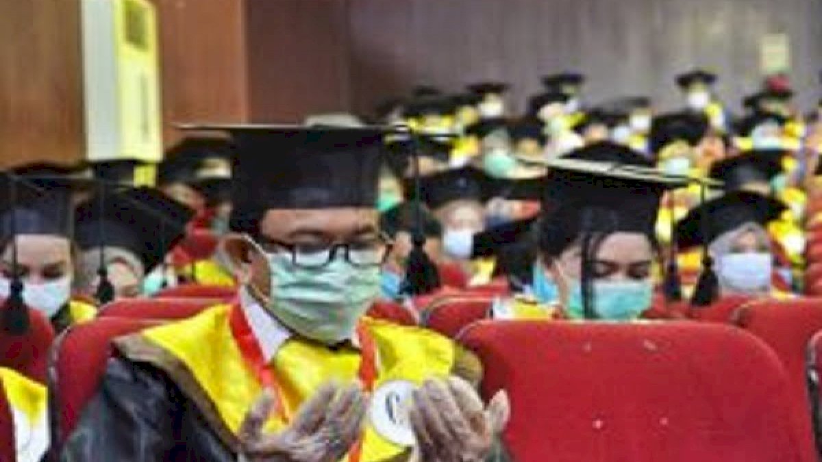Cegah Penyebaran Covid-19,Wisuda Unhas Digelar 2 Hari