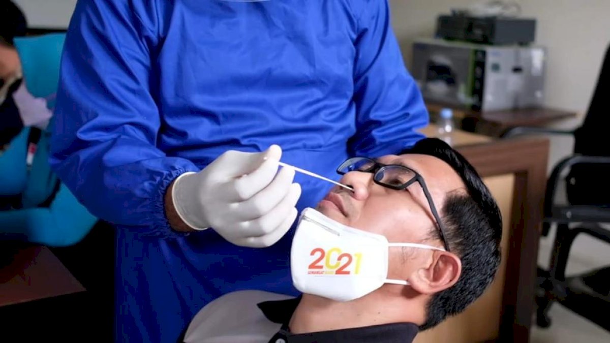 Alhamdulillah, Hasil Rapid Antigen Kadis DKOP dan Pegawainya Non Reaktif Semua
