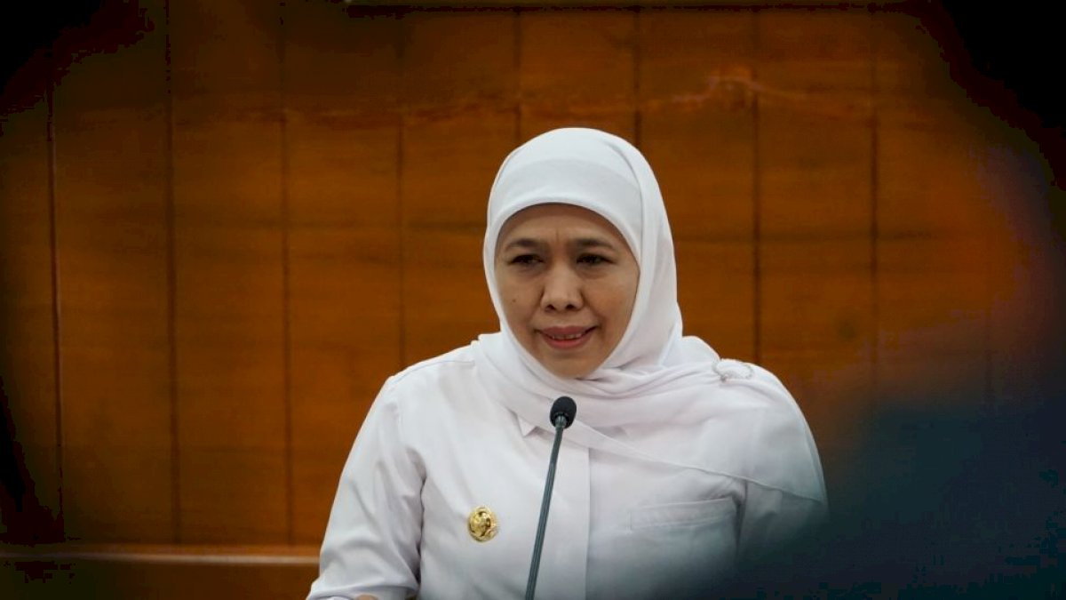 Gubernur Jawa Timur Khofifah Positif Corona