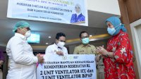 Aliyah Mustika Beri Bantuan Ventilator ke RSUD Labuang Baji