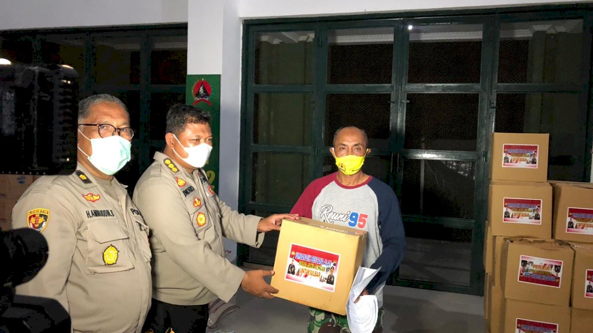 Polda Jateng Kirim 3.500  Paket Bantuan Sembako ke Sulbar