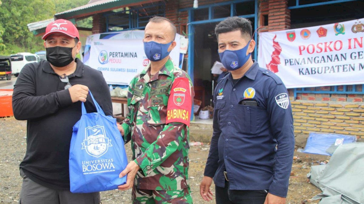 PT Semen Bosowa Bertolak ke Sulbar, Salurkan Bantuan Sembako, Terpal dan Genset