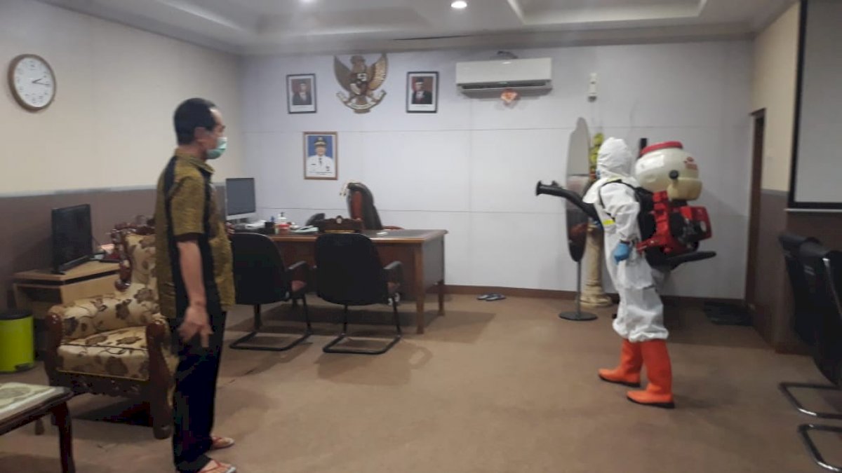 Sekretariat Perketat Jalur Masuk Kantor DPRD Makassar