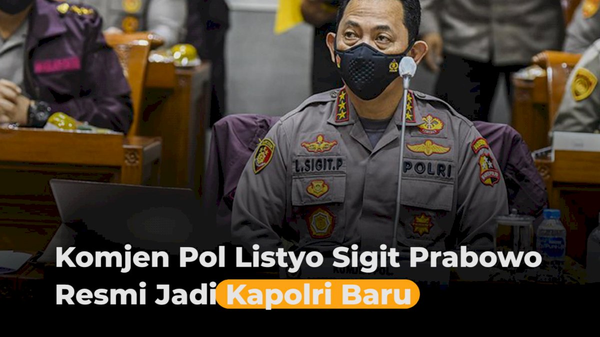 VIDEO: Komjen Pol Listyo Sigit Prabowo Resmi Jadi Kapolri Baru