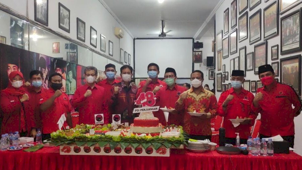 PDIP Sulsel Rayakan HUT ke-48 dengan 5 Kekalahan di Pilkada 2020